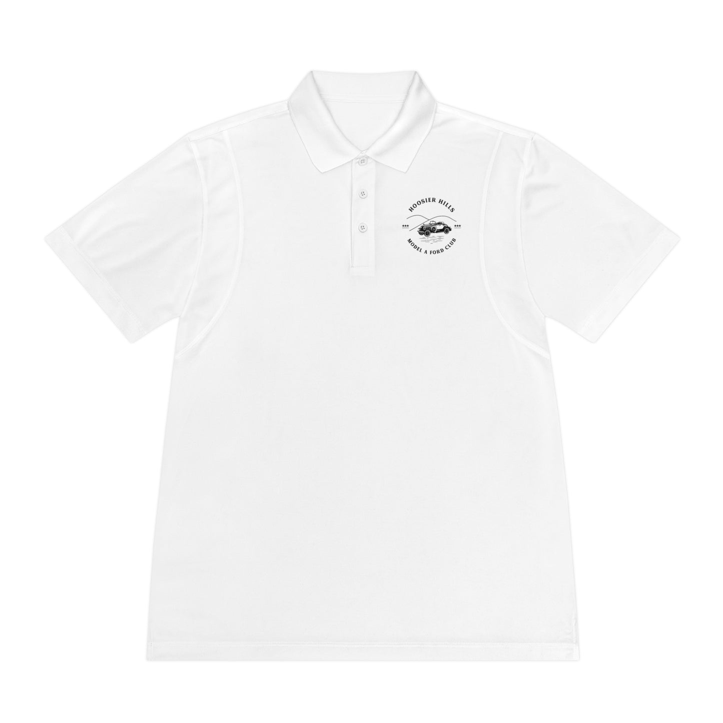 Hoosier Hills Model A Ford Club Men's Sport Polo Shirt