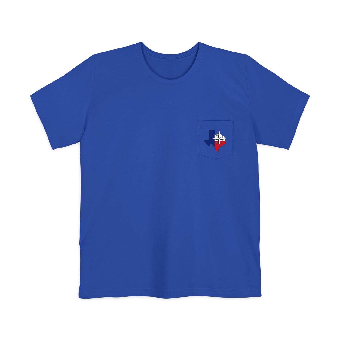 Lincoln & Continental Owners Club - Texas Gulf Coast Region Pocket T-Shirt - Front & Back Logos