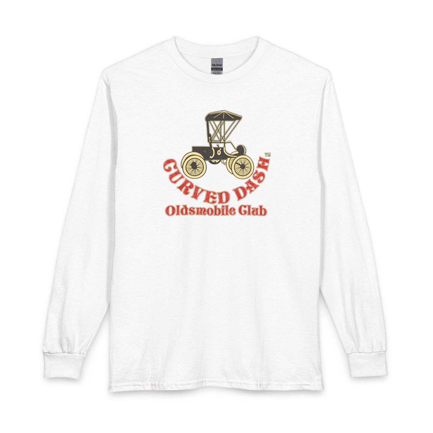 Curved Dash Oldsmobile Club Long Sleeve T-Shirt