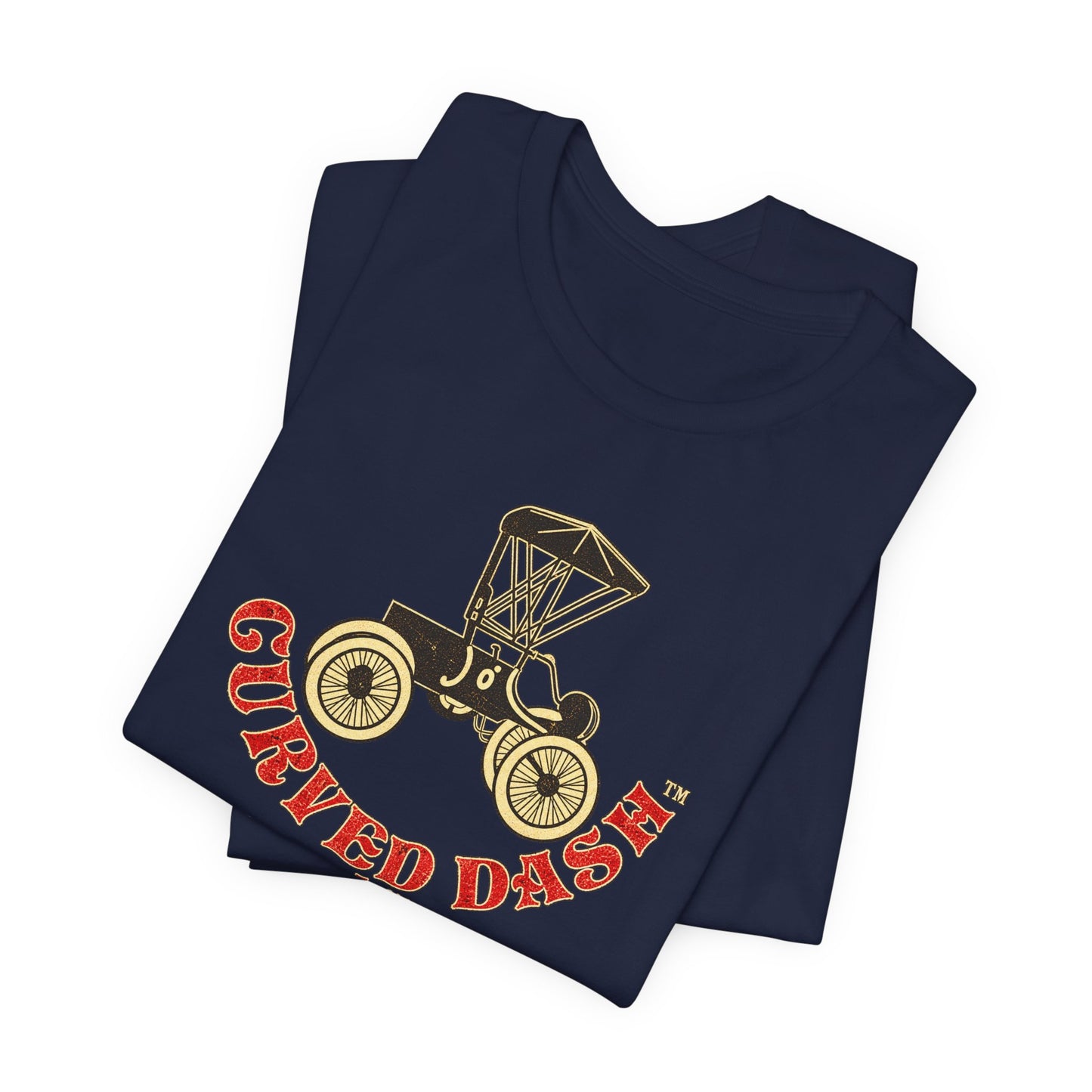 Curved Dash Oldsmobile Club T‑Shirt — Unisex Soft Short Sleeve Tee