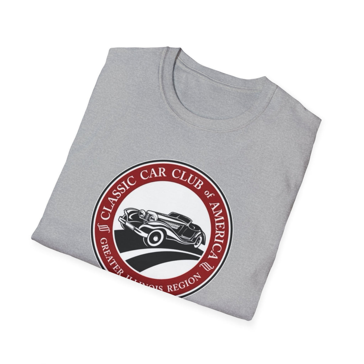 Classic Car Club of America Greater Illinois Region T-Shirt - Unisex Softstyle T-Shirt