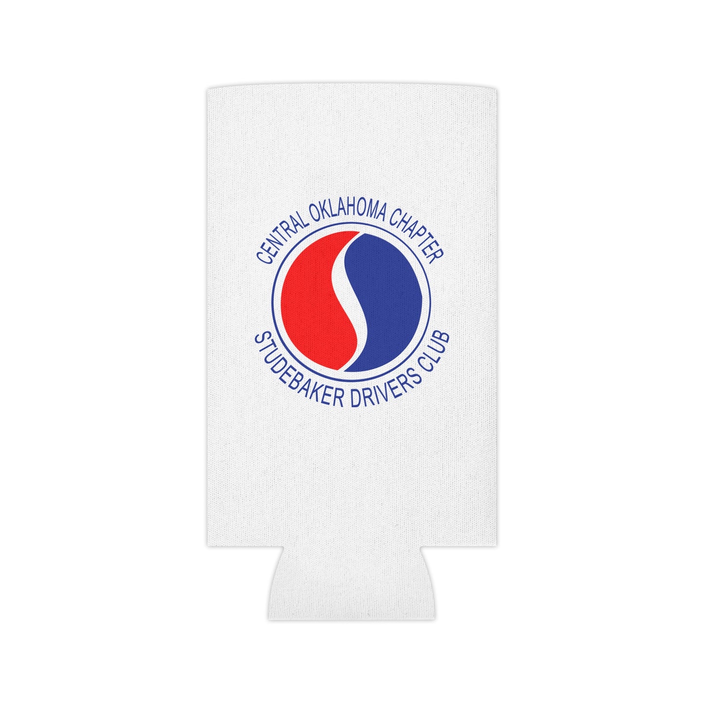 Central Oklahoma Chapter Studebaker Drivers Club Can Cooler - Central Oklahoma Chapter Logo Koozie
