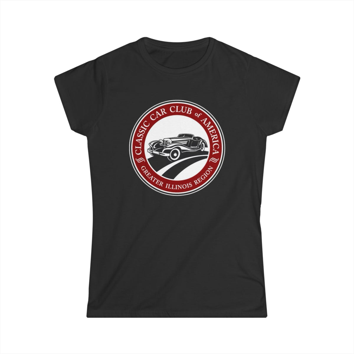 Classic Car Club of America Greater Illinois Region — Women's Softstyle Tee