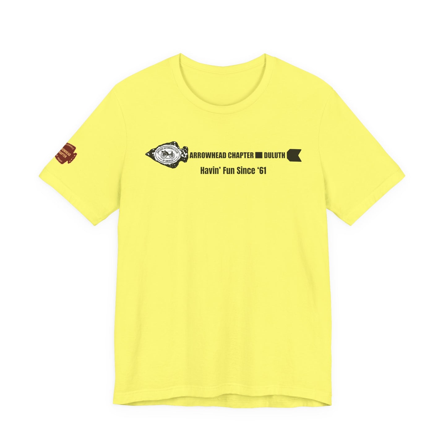 Arrowhead Chapter Duluth T-Shirt — Vintage Arrowhead Logo Tee
