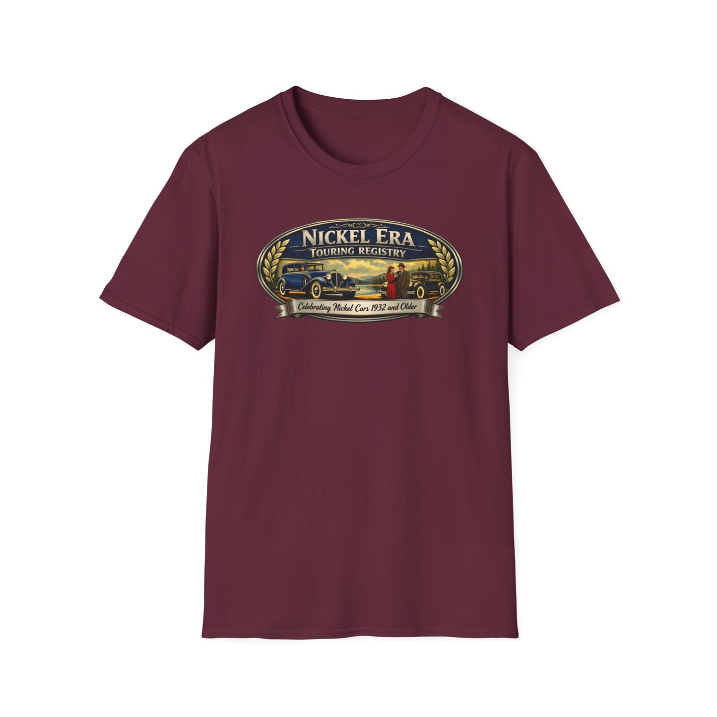 Nickel Era Touring Registry Tee — Celebrating Model Cars 1932 and Older