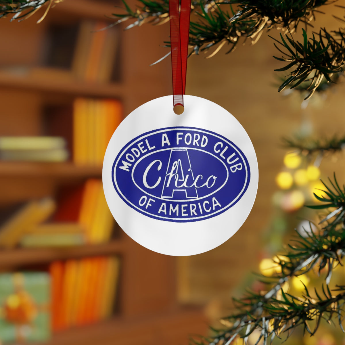 Chico A's Model A Ford Club of America Ornament — Christmas Decoration