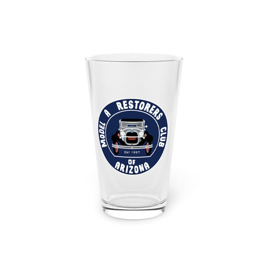 Model A Restorers Club of Arizona 16oz Pint Glass – Vintage Car Beer Glass