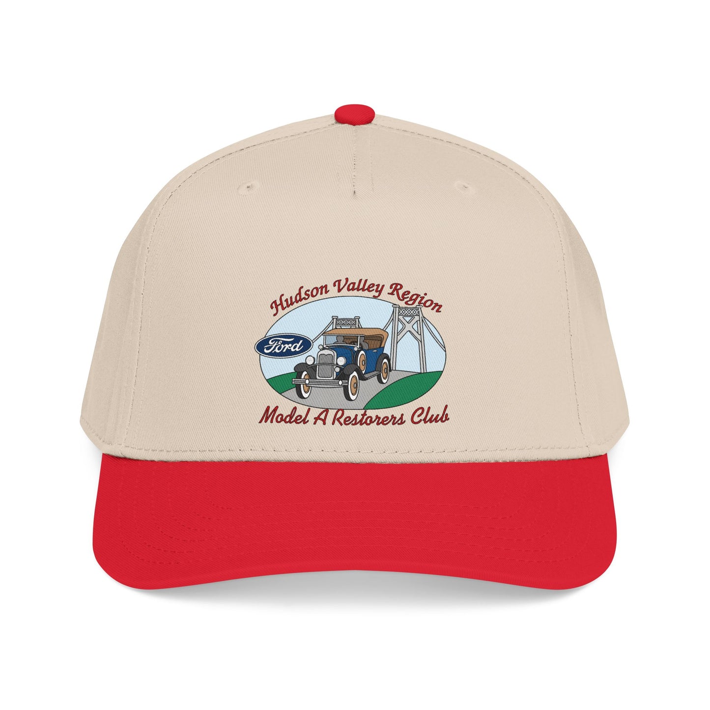 Hudson Valley Region Model A Restorers Club - Printed Mid Profile Baseball Cap