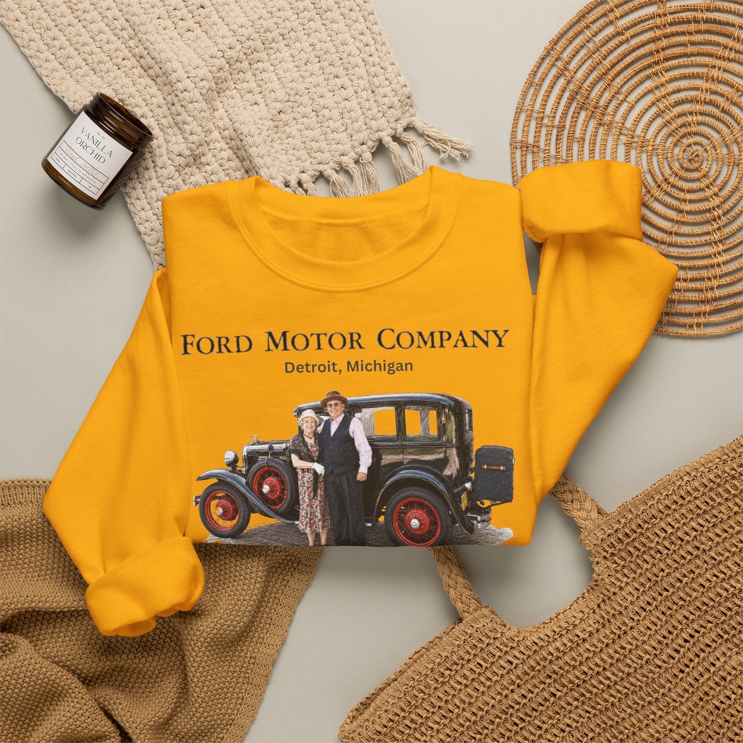 1930 Ford Model A Town Sedan Sweatshirt