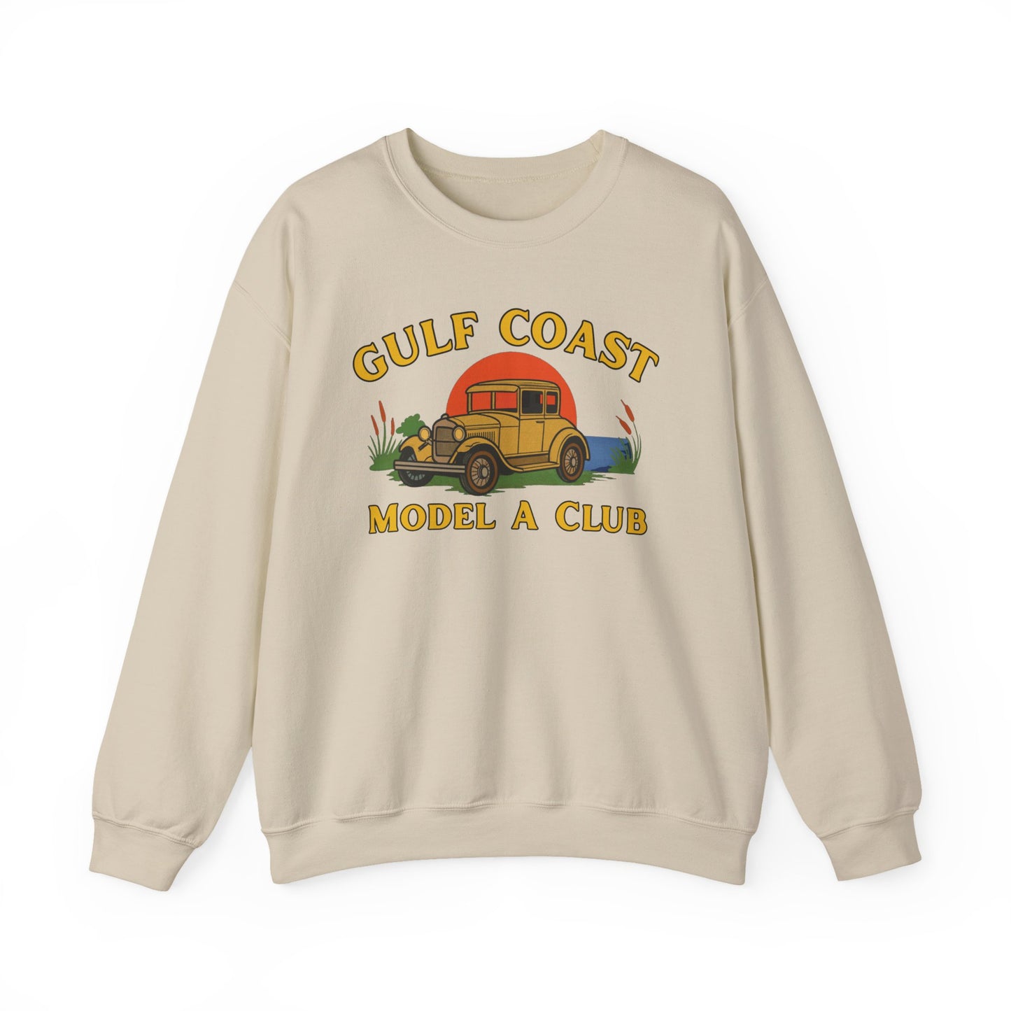Gulf Coast Model A Club Sweatshirt — Gulf Coast Vintage Car Crewneck