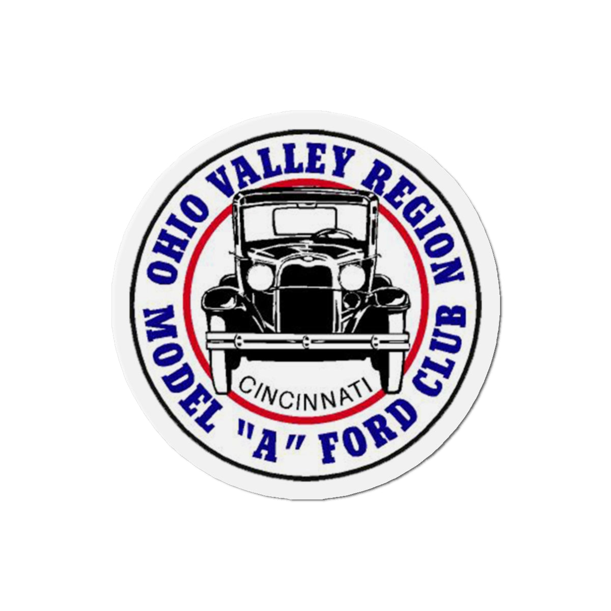 Ohio Valley Region Model A Ford Club Die-Cut Magnets