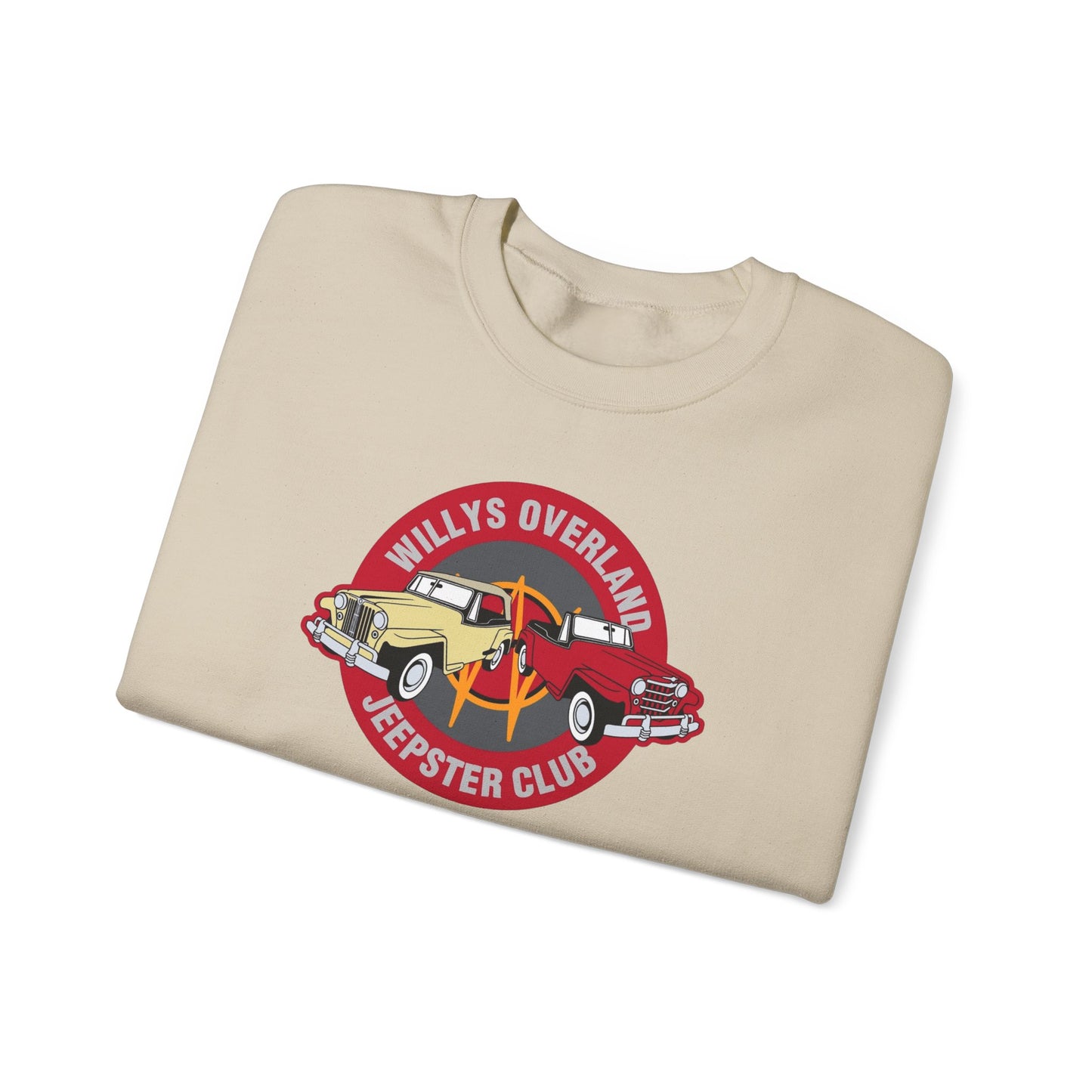 Willys Overland Jeepster Club Sweatshirt - Unisex Heavy Blend™ Crewneck Sweatshirt