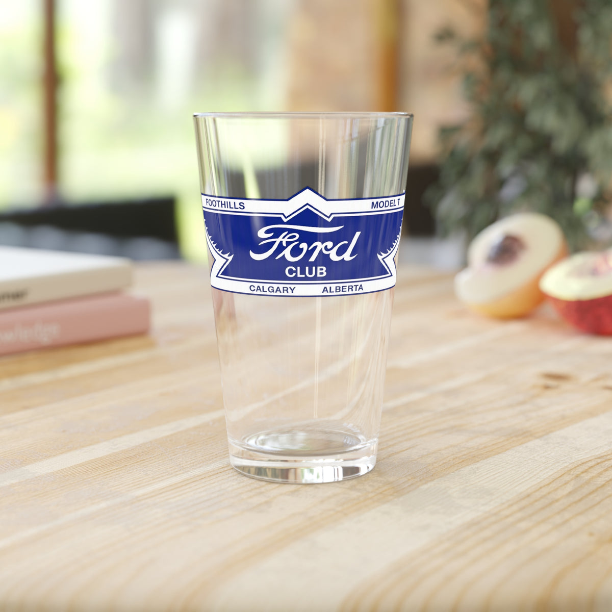 Foothills Model T Club Pint Glass — 16oz Glass