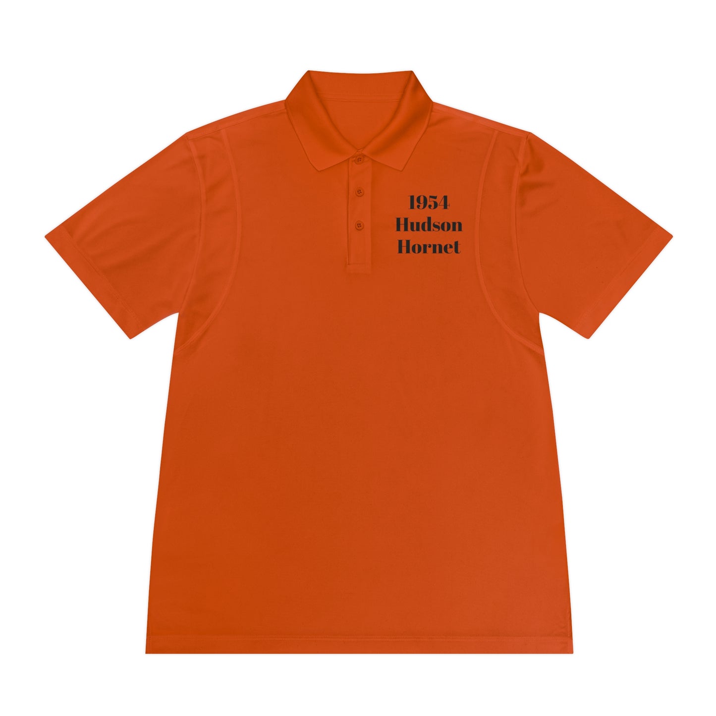1954 Hudson Hornet Polo — Vintage Classic Car Men’s Sport Shirt (JF)