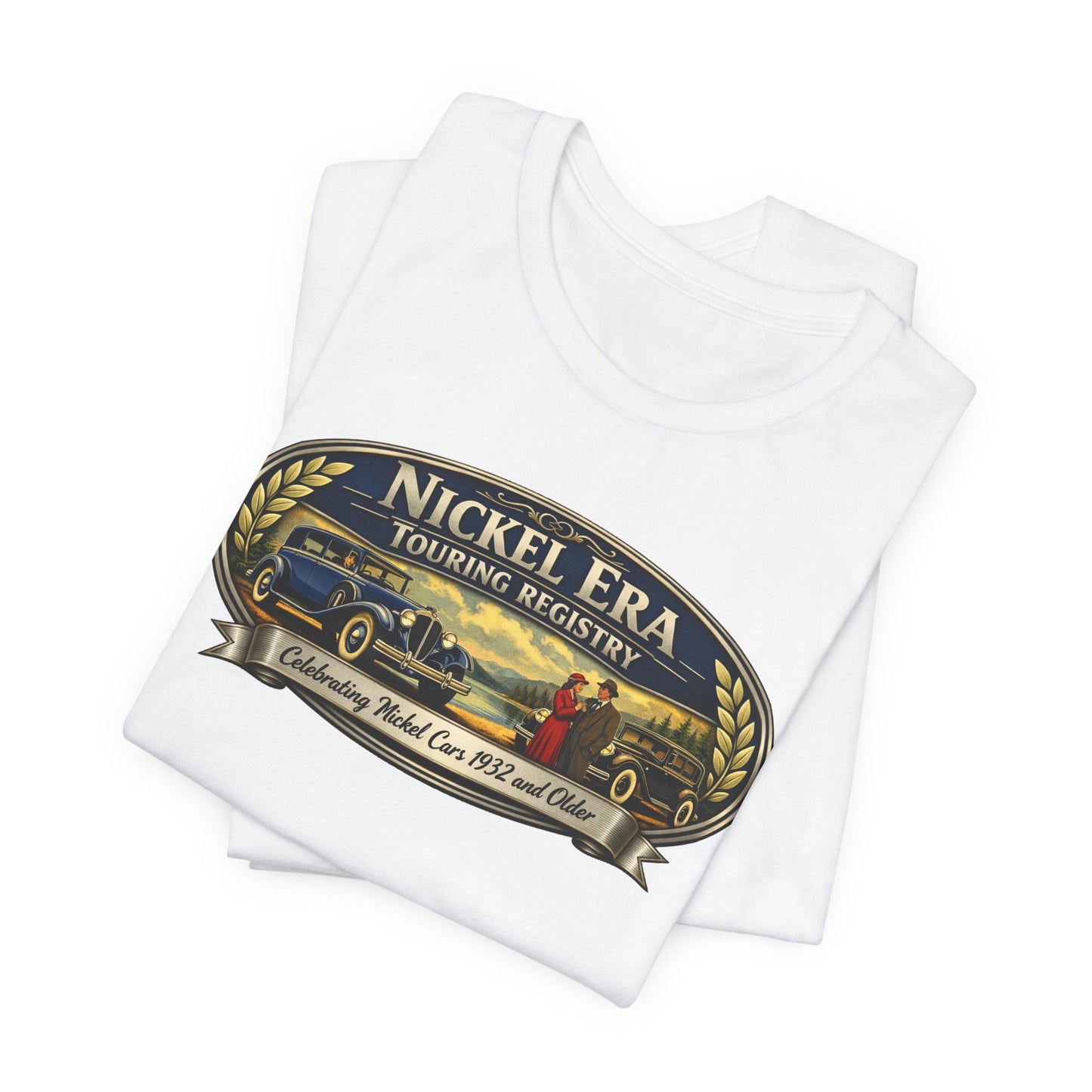 Nickel Era Touring Registry Tee — Celebrating Model Cars 1932 and Older