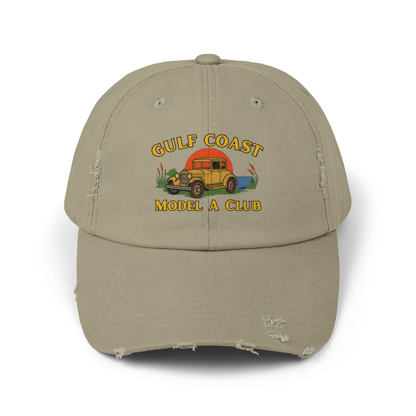 Gulf Coast Model A Club Vintage Distressed Cap