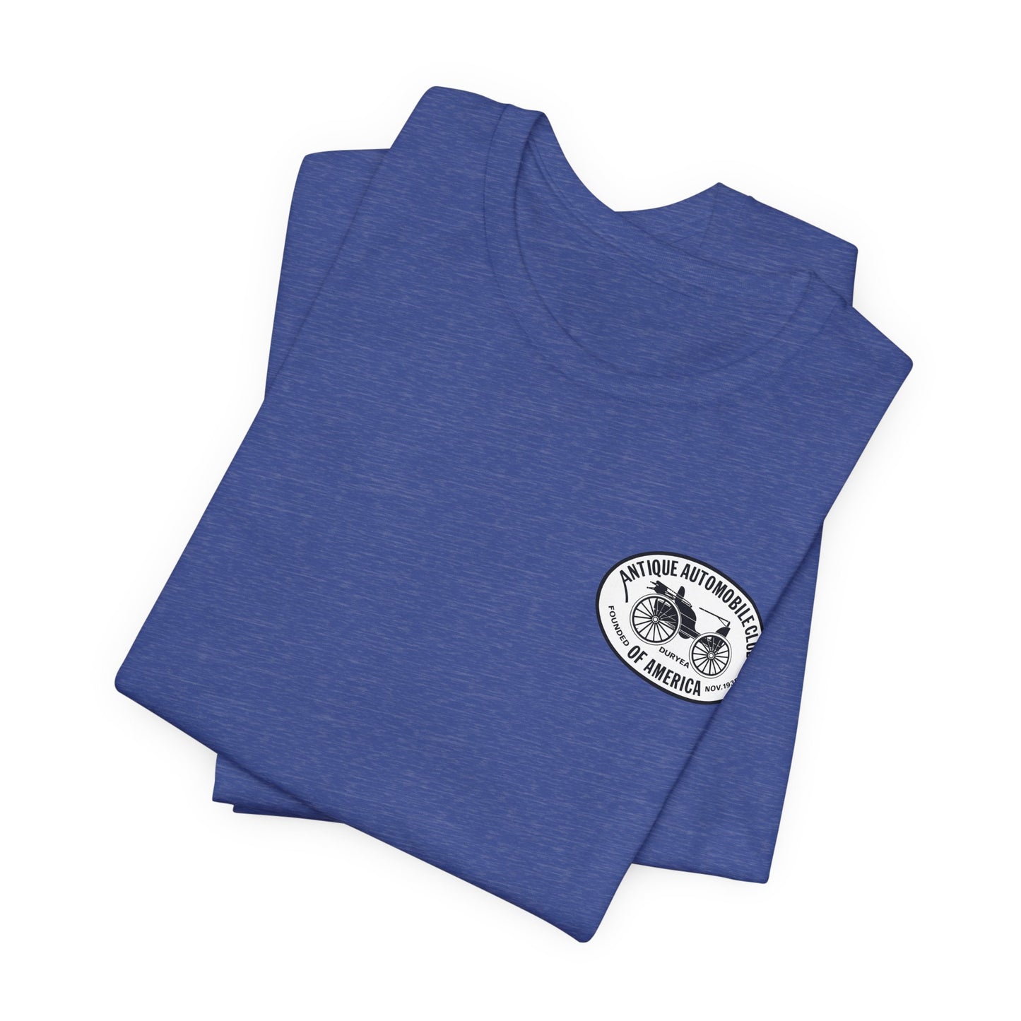 Shenandoah Region AACA Tee — Small White AACA Logo on Front and Large White Shenandoah Region AACA Logo on Back