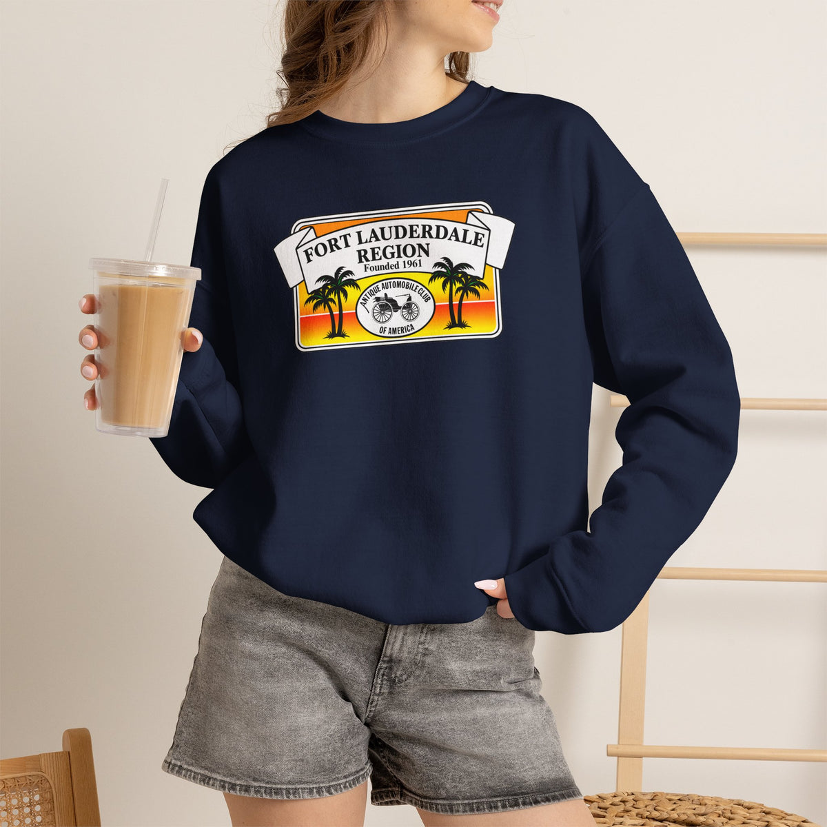 Fort Lauderdale Region AACA Unisex Heavy Blend™ Crewneck Sweatshirt