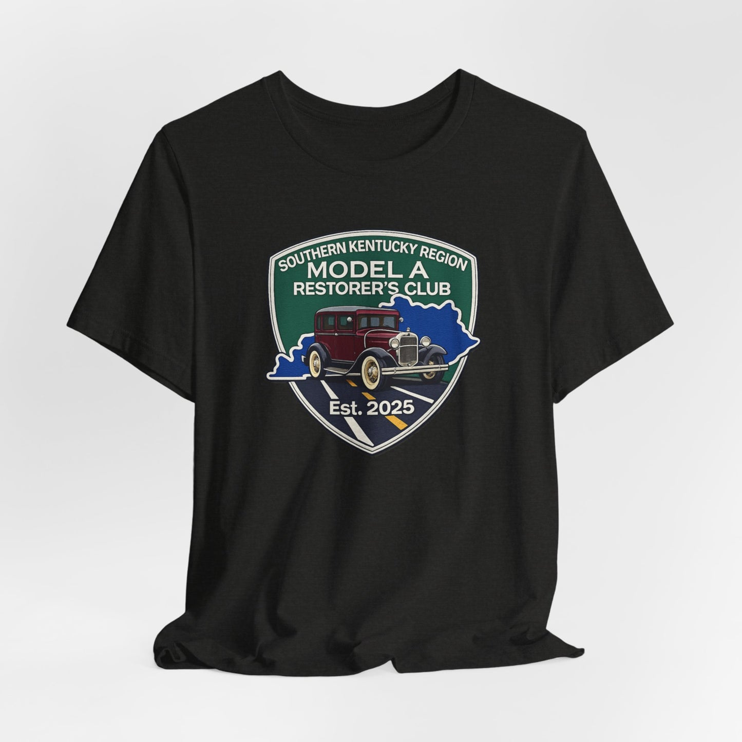 Southern Kentucky Region Model A Restorer's Club T-Shirt — Southern Kentucky Region Est. 2025
