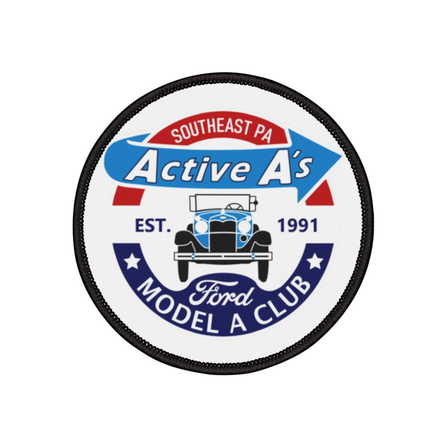 Active A's Ford Model A Club — Iron-On Patch