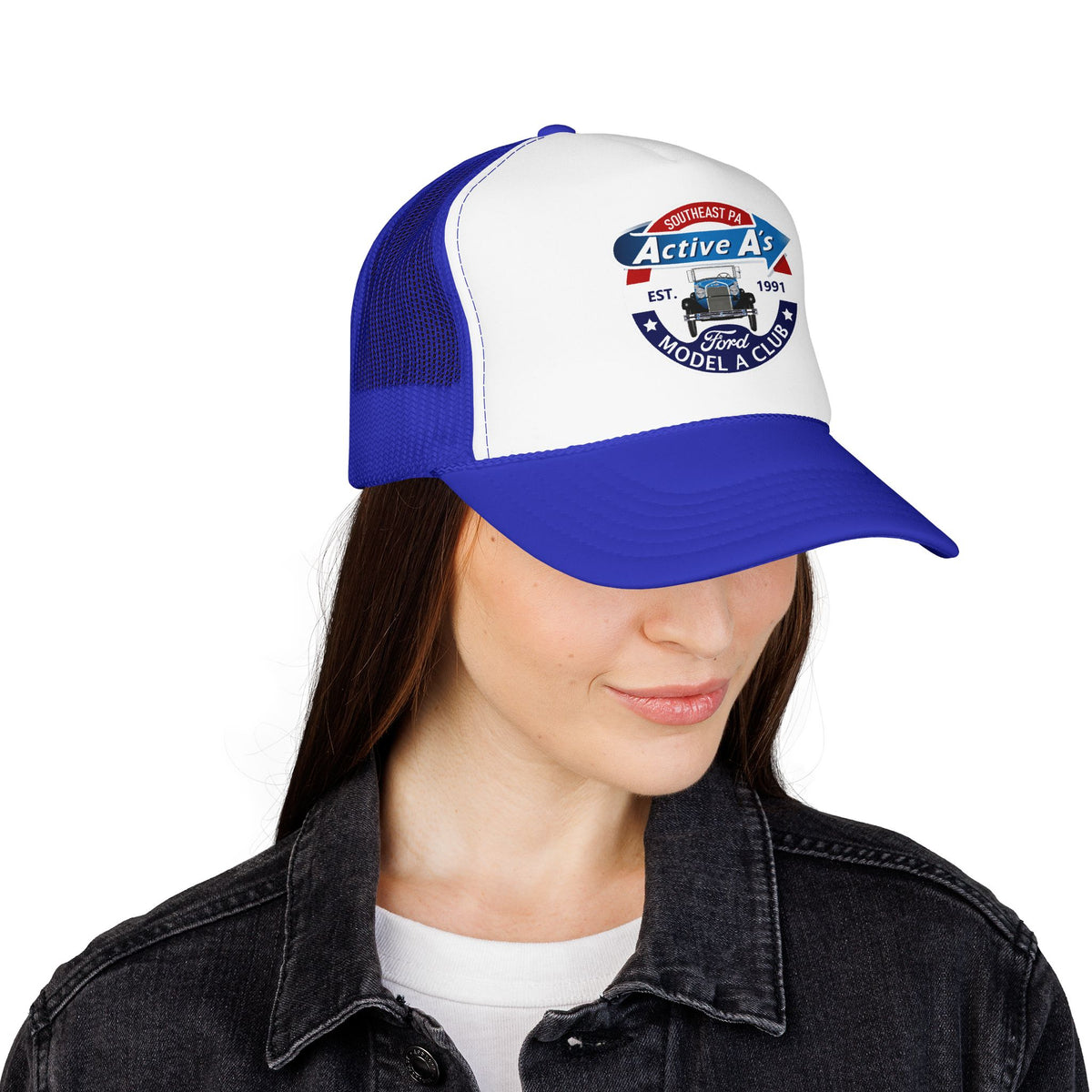 Active A's Ford Model A Club Printed Trucker Hat