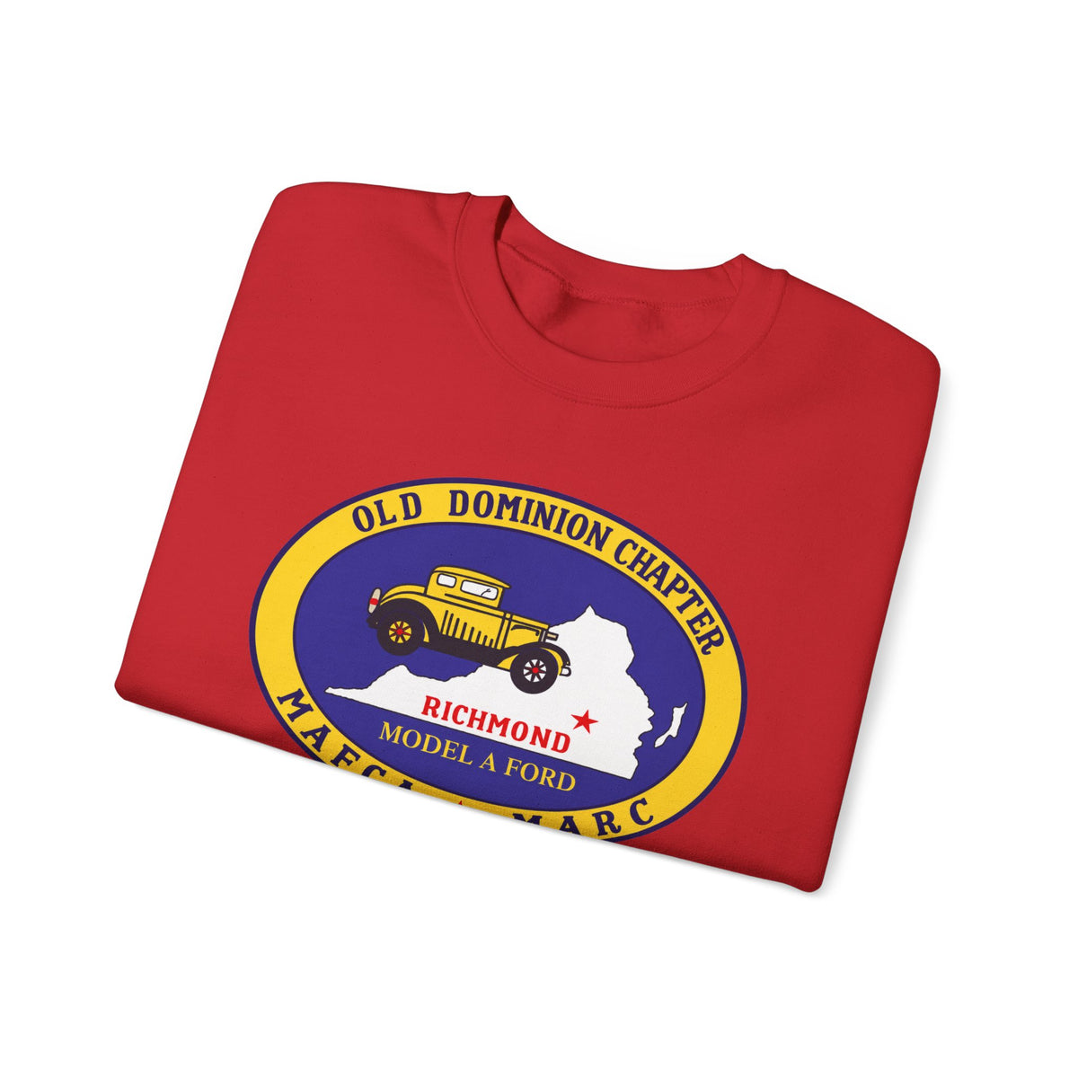 Old Dominion Model A Ford Club Crewneck Sweatshirt – Unisex Heavy Blend™ Crewneck Sweatshirt
