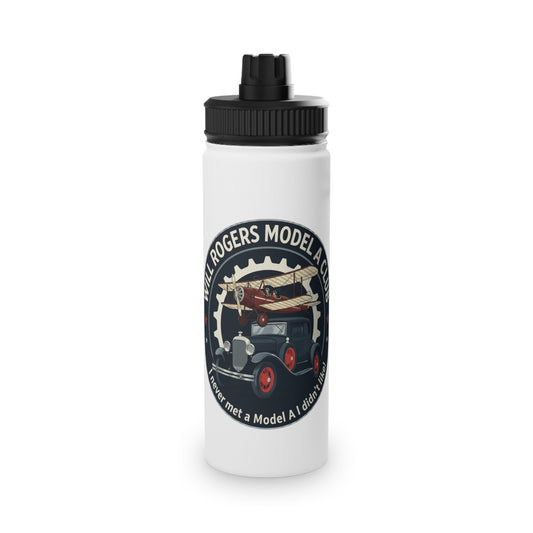 Will Rogers Model A Club Water Bottle — Three sizes