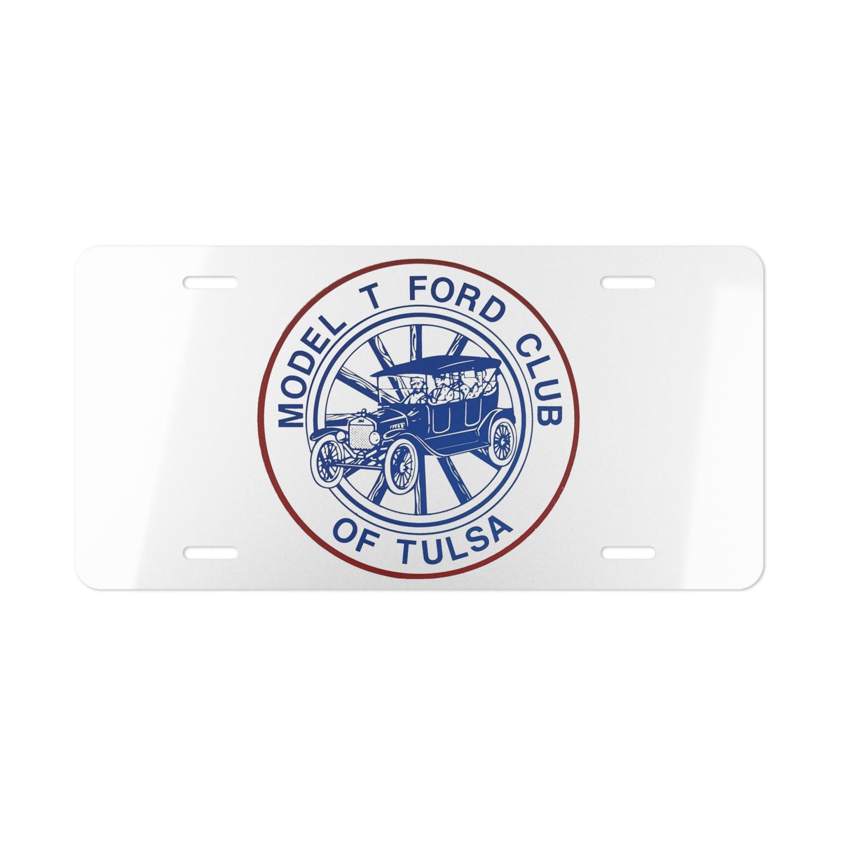 Model T Ford Club of Tulsa Vanity Plate
