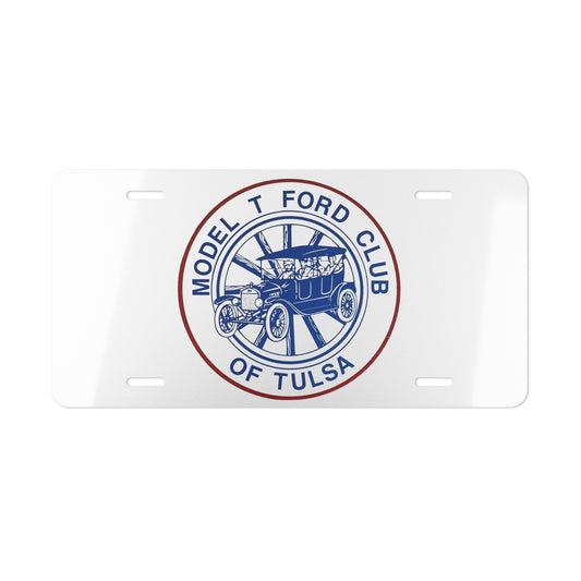 Model T Ford Club of Tulsa Vanity Plate