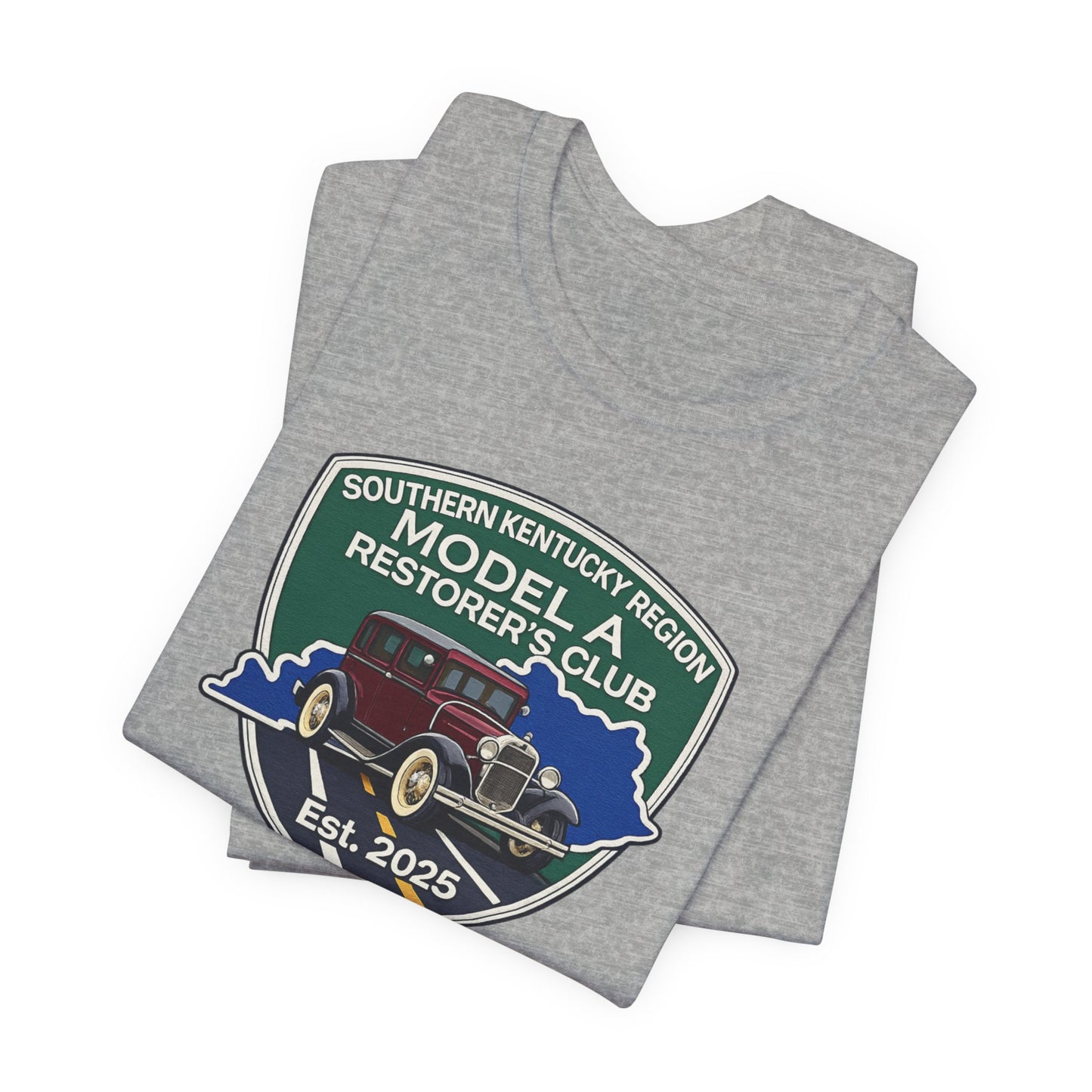 Southern Kentucky Region Model A Restorer's Club T-Shirt — Southern Kentucky Region Est. 2025