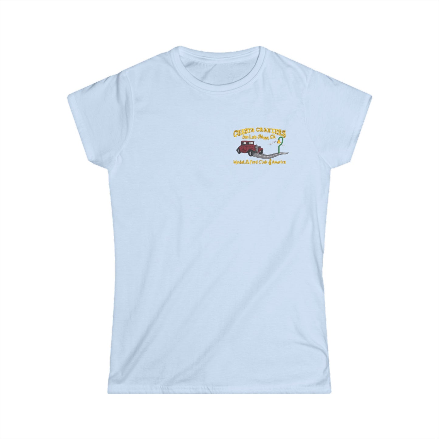 Cuesta Crankers MAFCA (front and back logo) Women's Softstyle Tee