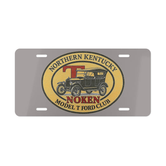 NOKEN Model T Ford Club Vanity Plate - Northern Kentucky Vintage Car License Tag