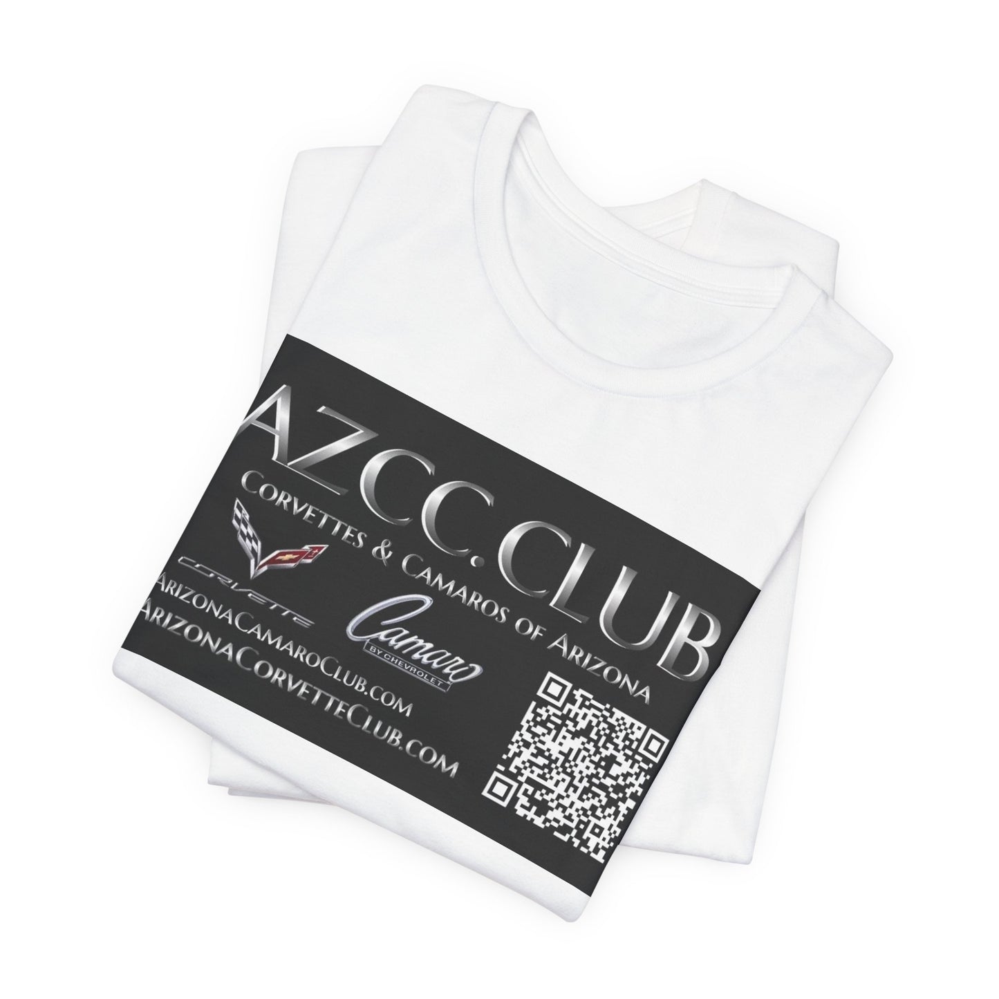 AZCC Club Logo T‑Shirt — Arizona Club Tee with QR Code