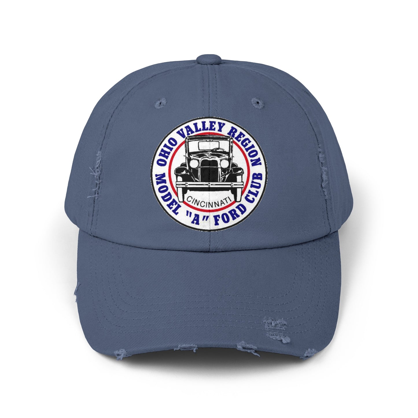 Ohio Valley Region Model A Ford Club Unisex Distressed Cap