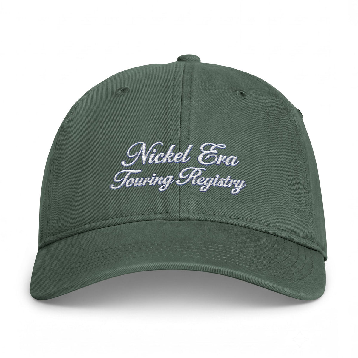 Nickel Era Touring Registry Embroidered Washed Baseball Cap