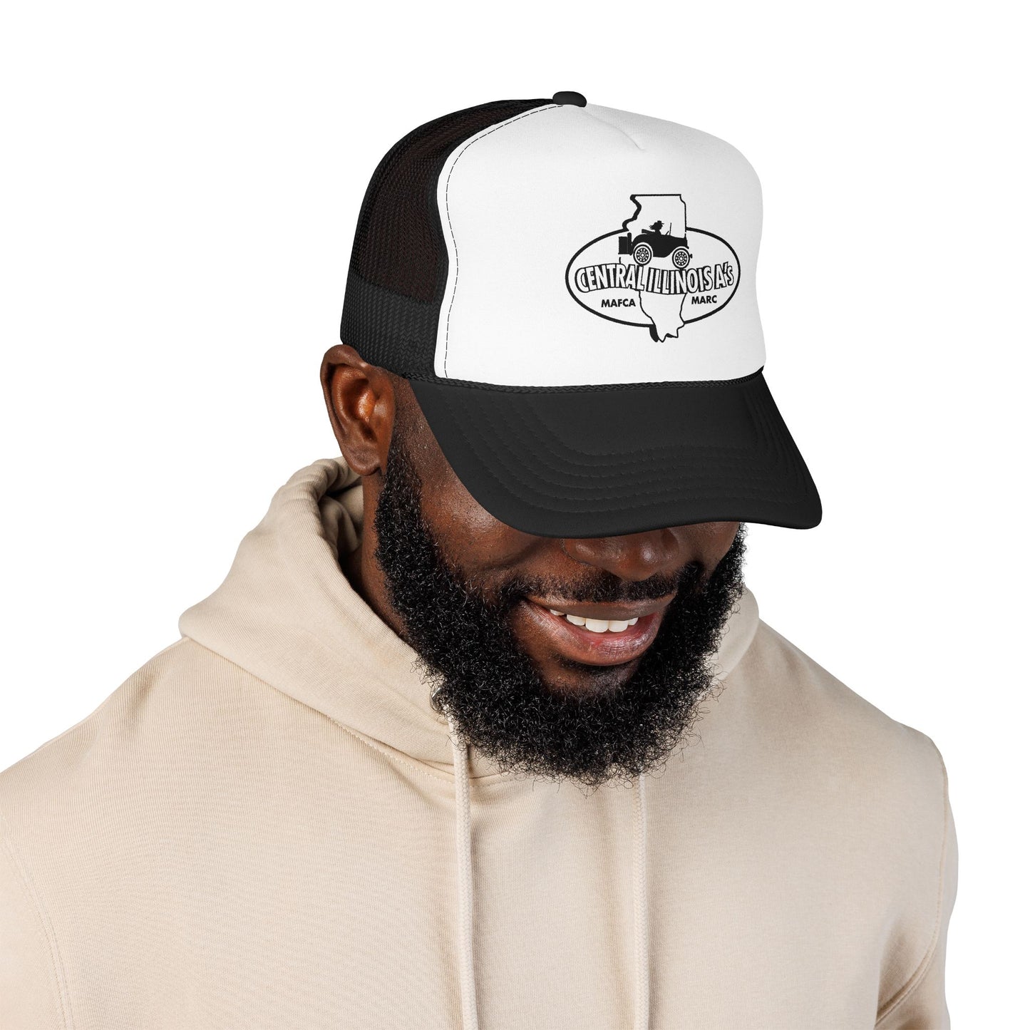Central Illinois A's Foam Trucker Hat - Printed