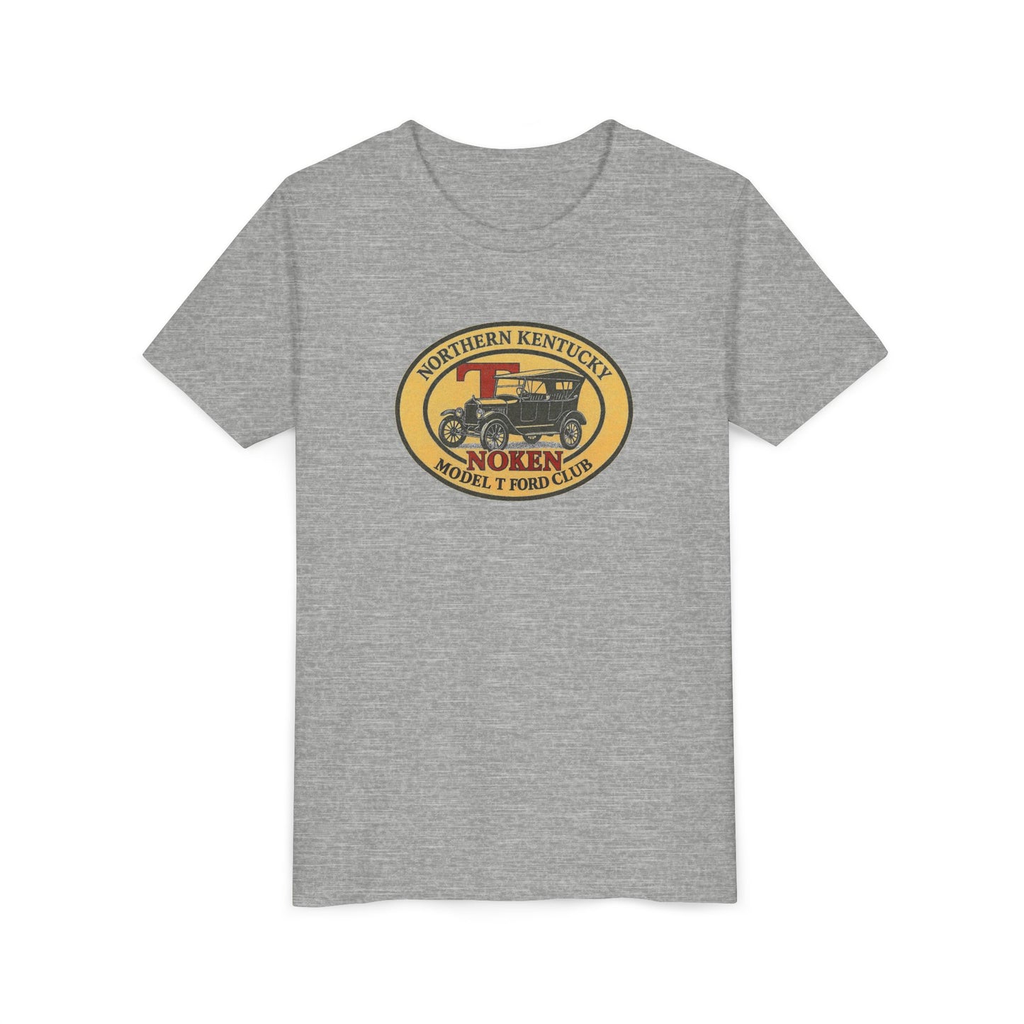 Northern Kentucky Model T Ford Club (NOKEN) Vintage Car Logo - Youth Tee