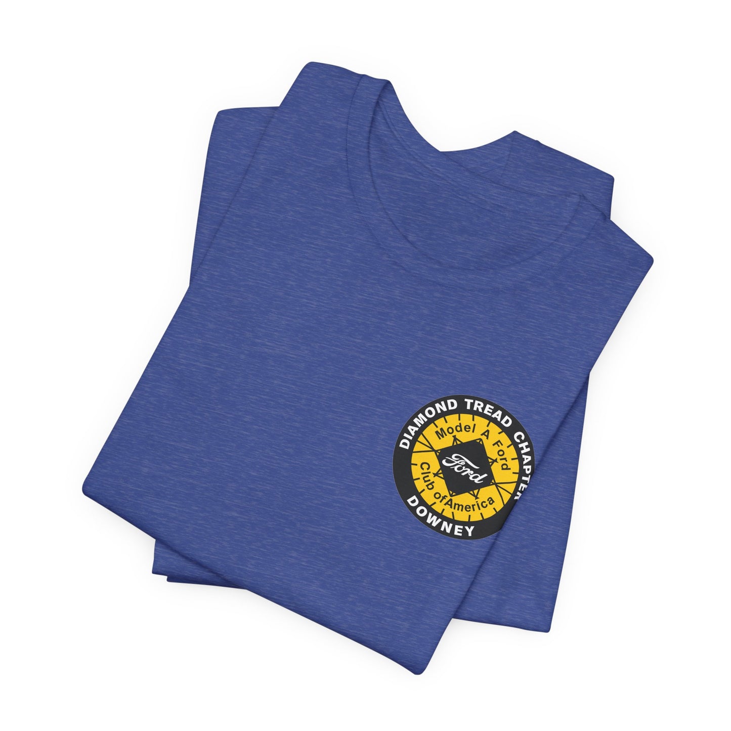 Diamond Tread Chapter Downey T-Shirt — Front and Back Logos