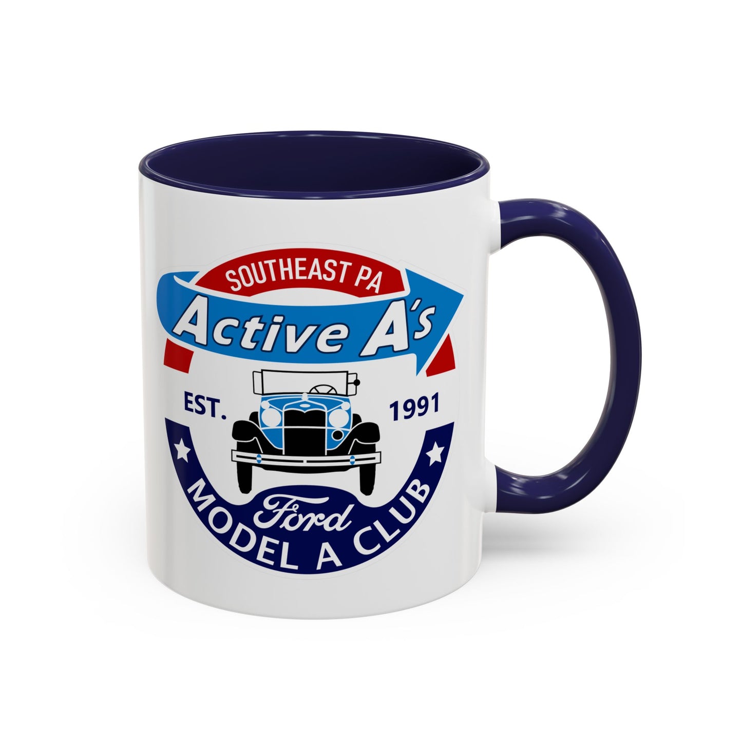 Active A's Ford Model A Club Coffee Mug — (11/15 oz)