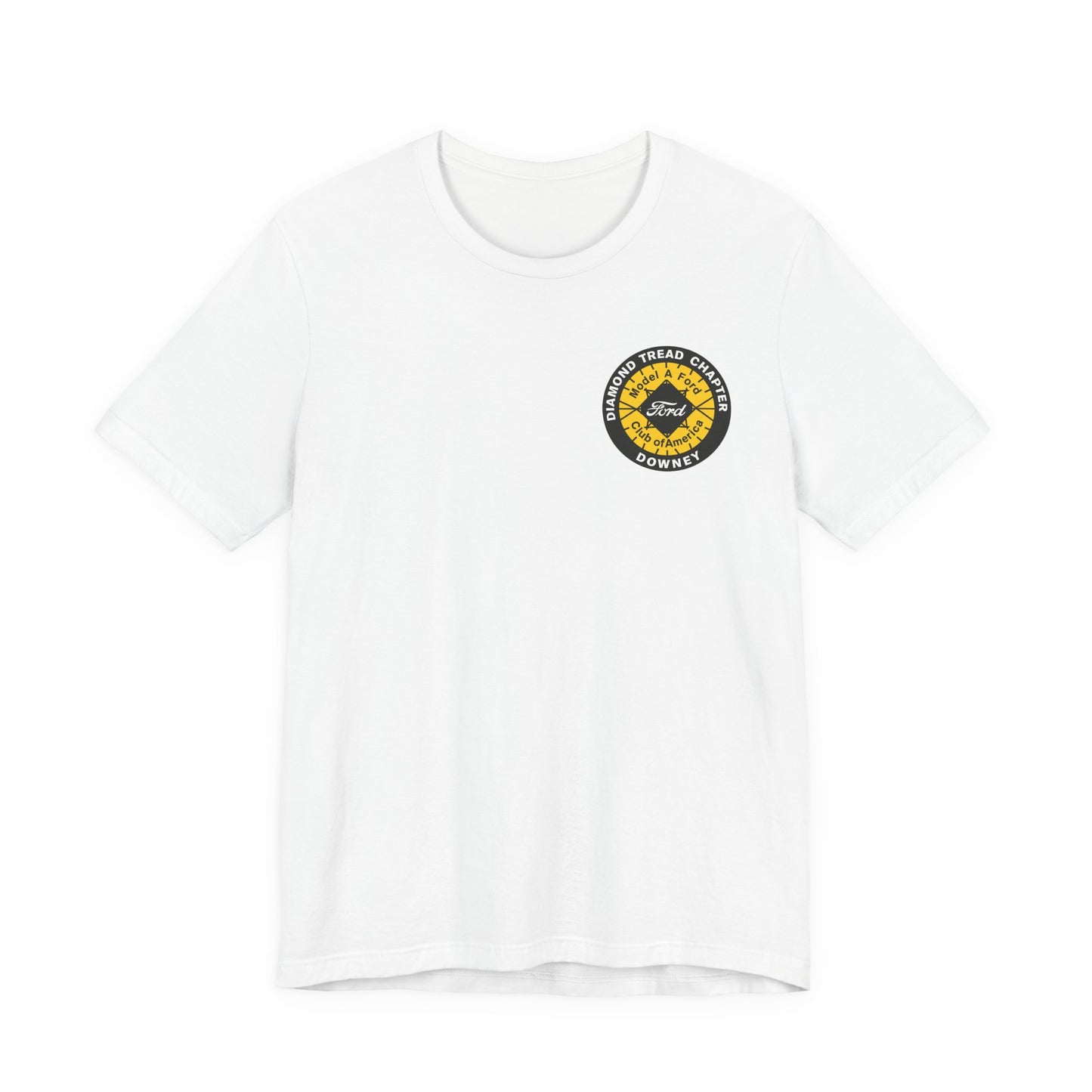 Diamond Tread Chapter Downey T-Shirt — Front and Back Logos