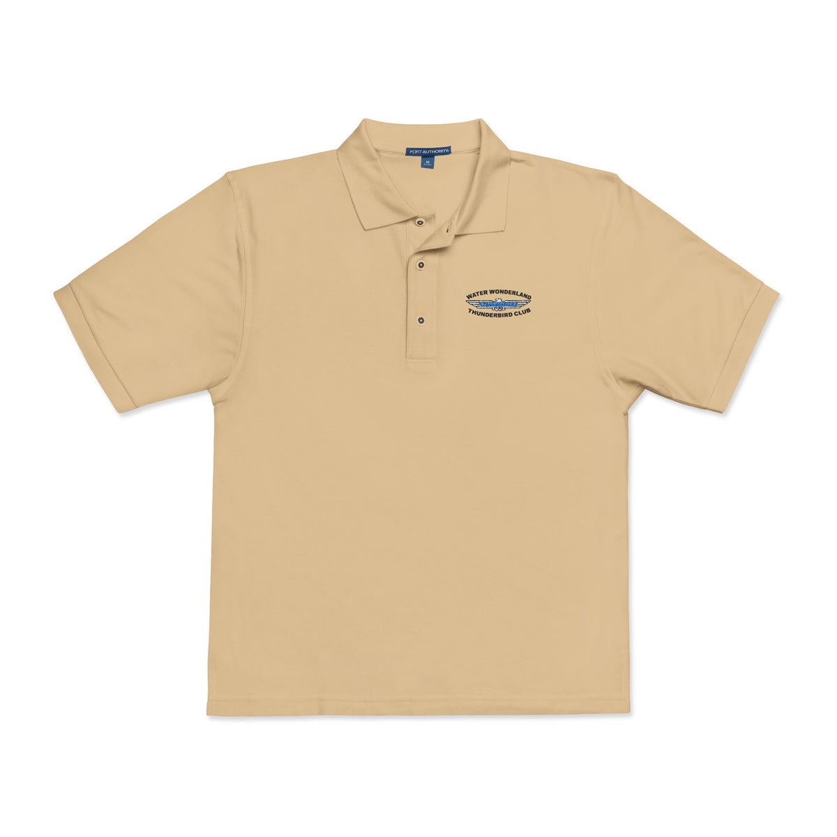 Water Wonderland Thunderbird Club Embroidered Unisex Polo Shirt