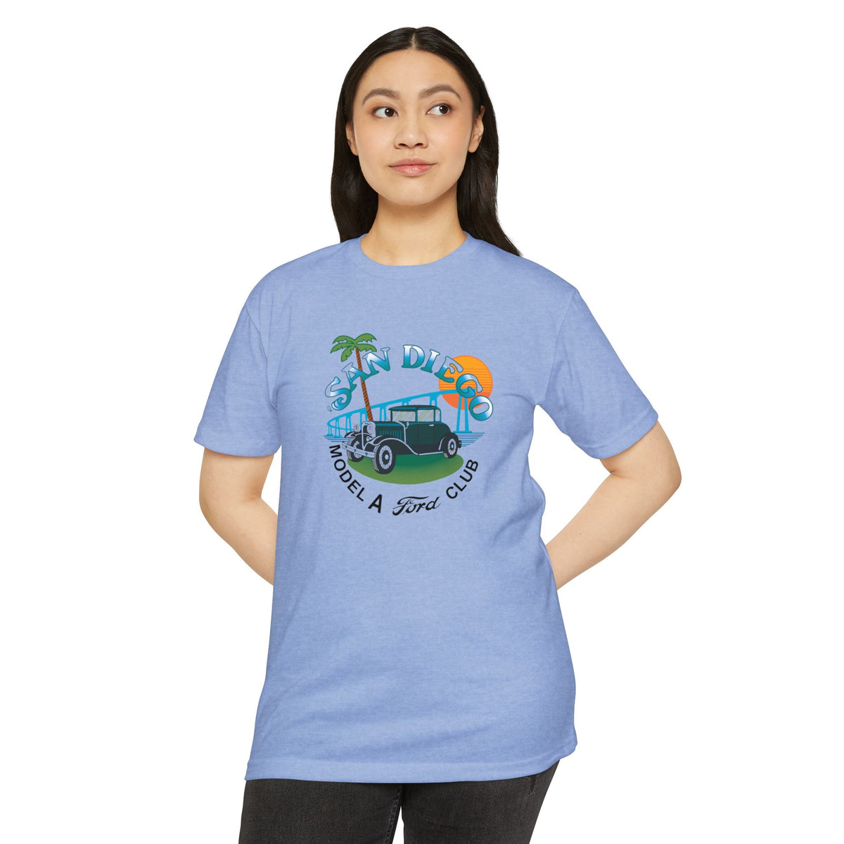 San Diego Model A Ford Club T-Shirt — XS to 5XL