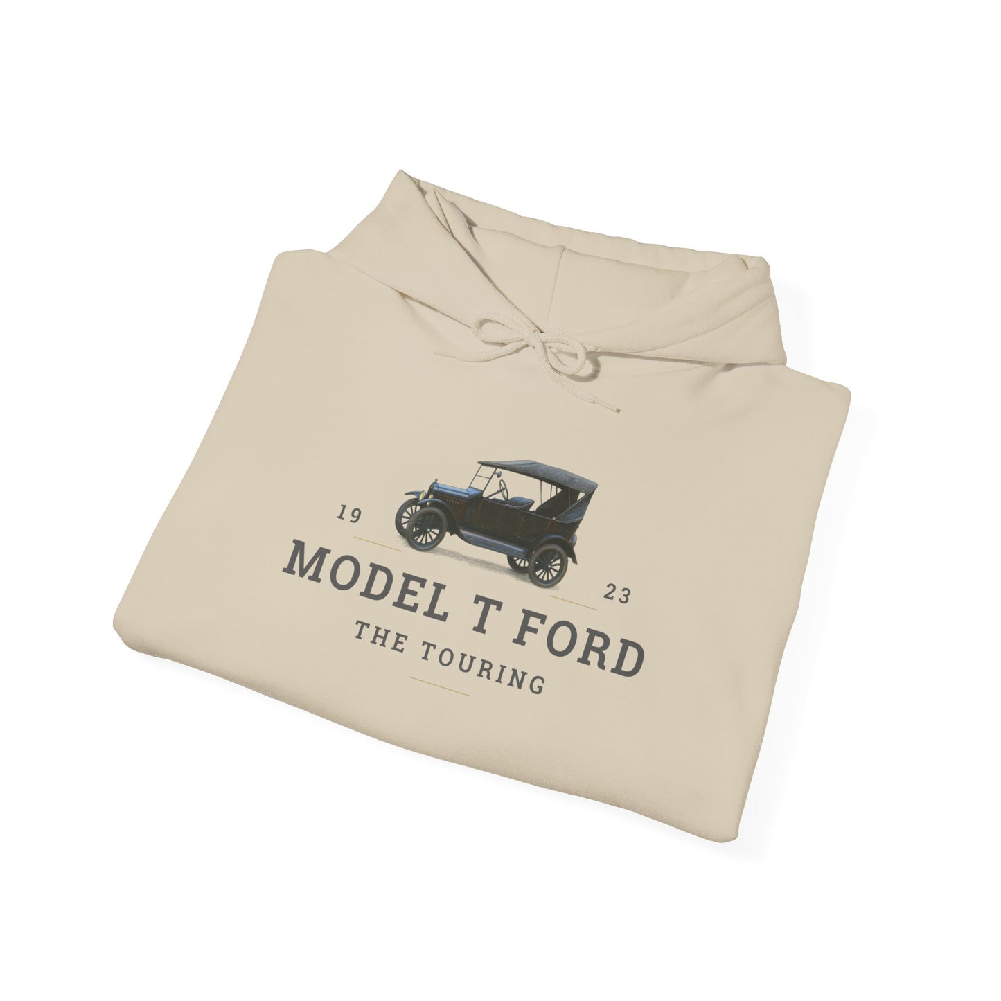 1923 Model T Ford Touring Hoodie – Vintage Touring Car Graphic Sweatshirt