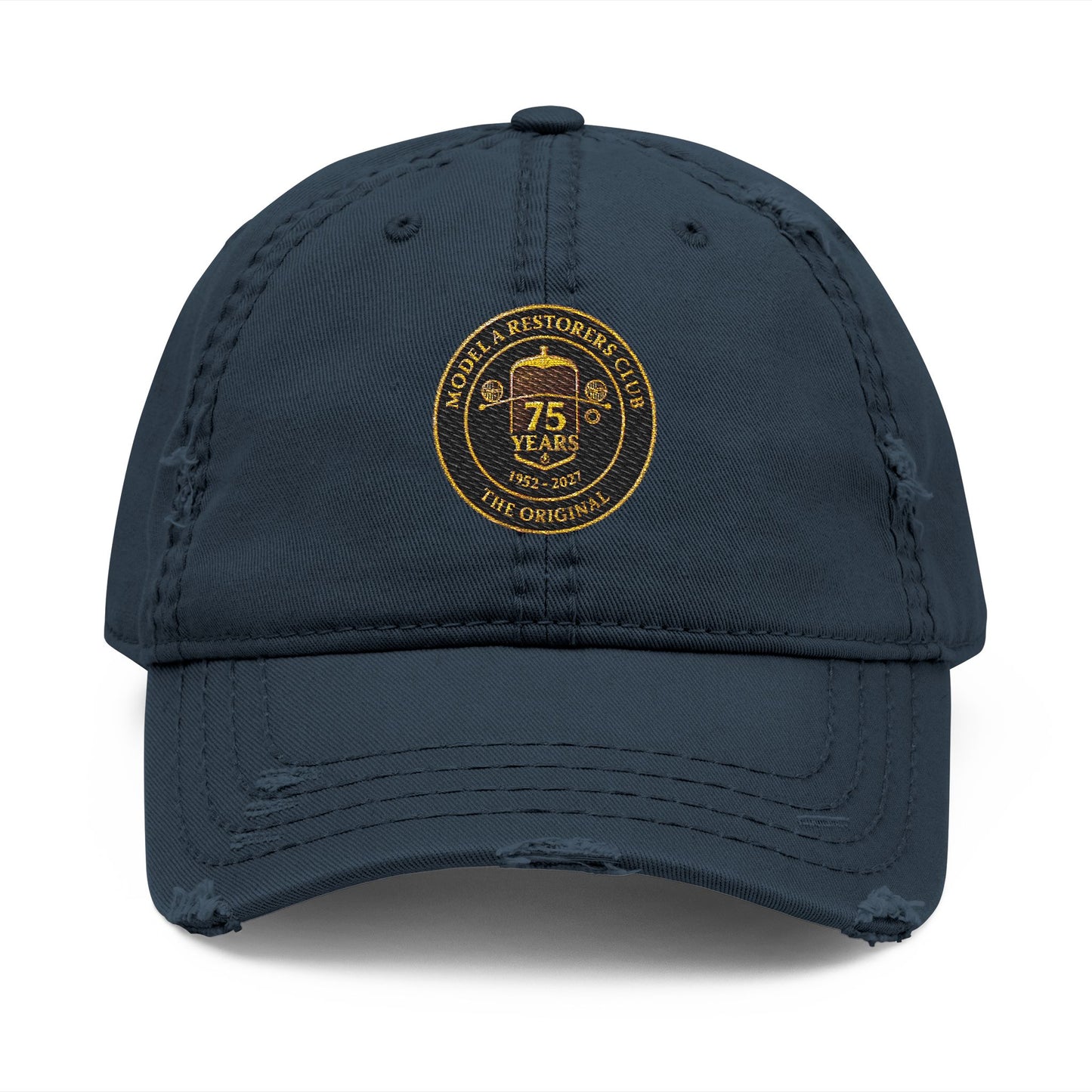 MARC 75th Anniversary — Distressed Embroidered Dad Hat
