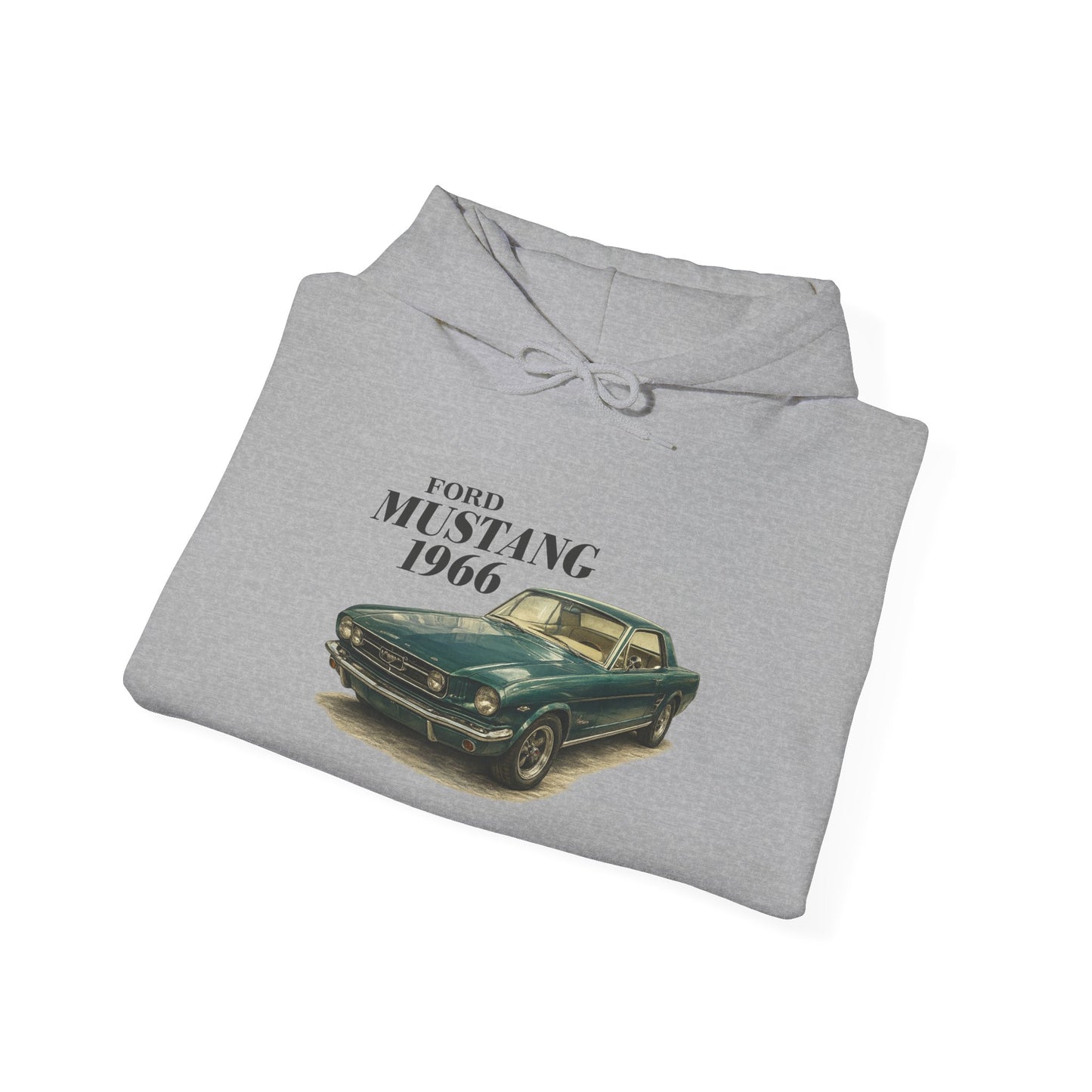 1966 Ford Mustang Vintage Car Hoodie — (Rick C)
