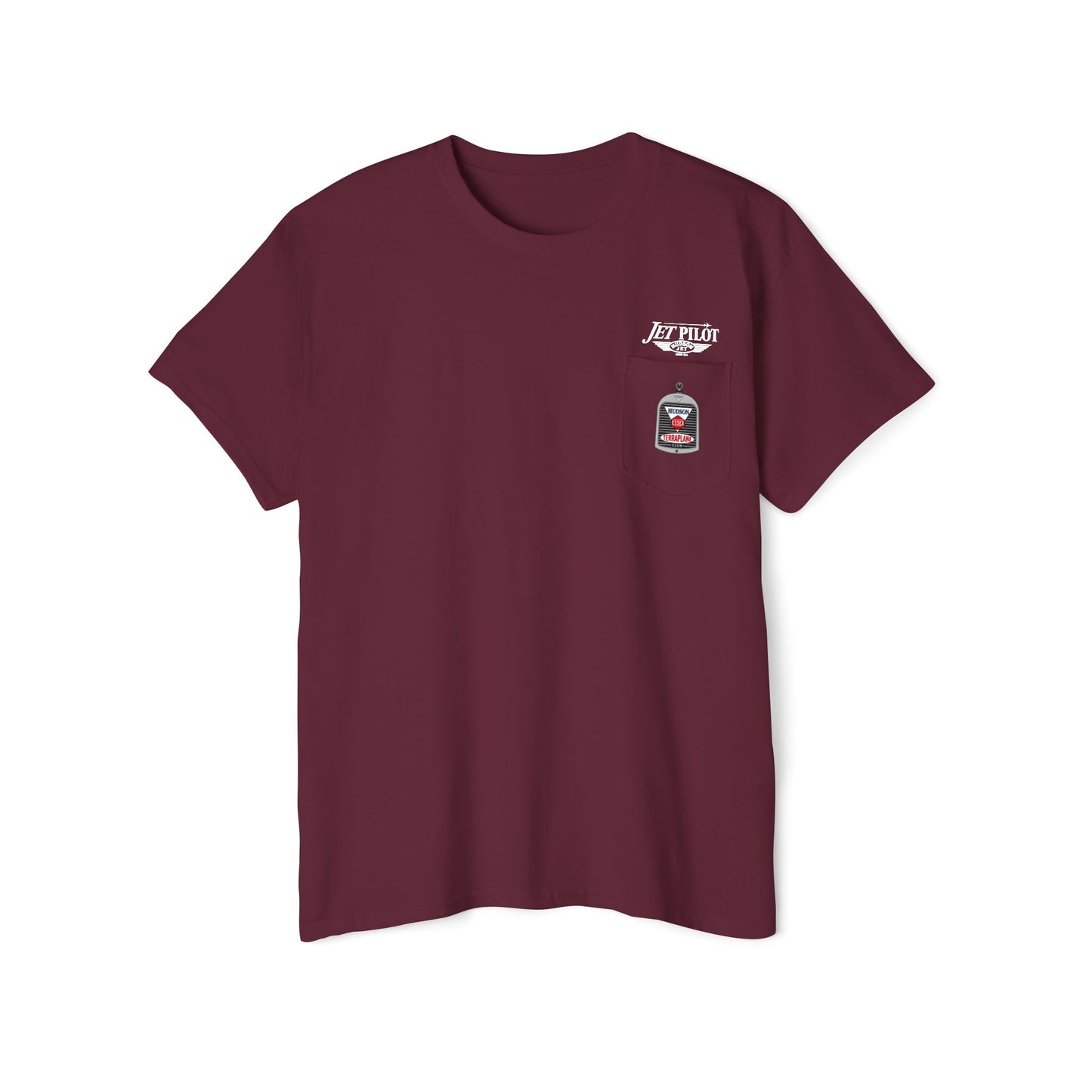 Hudson Essex Terraplane Club "Jet Pilot" Pocket Tee