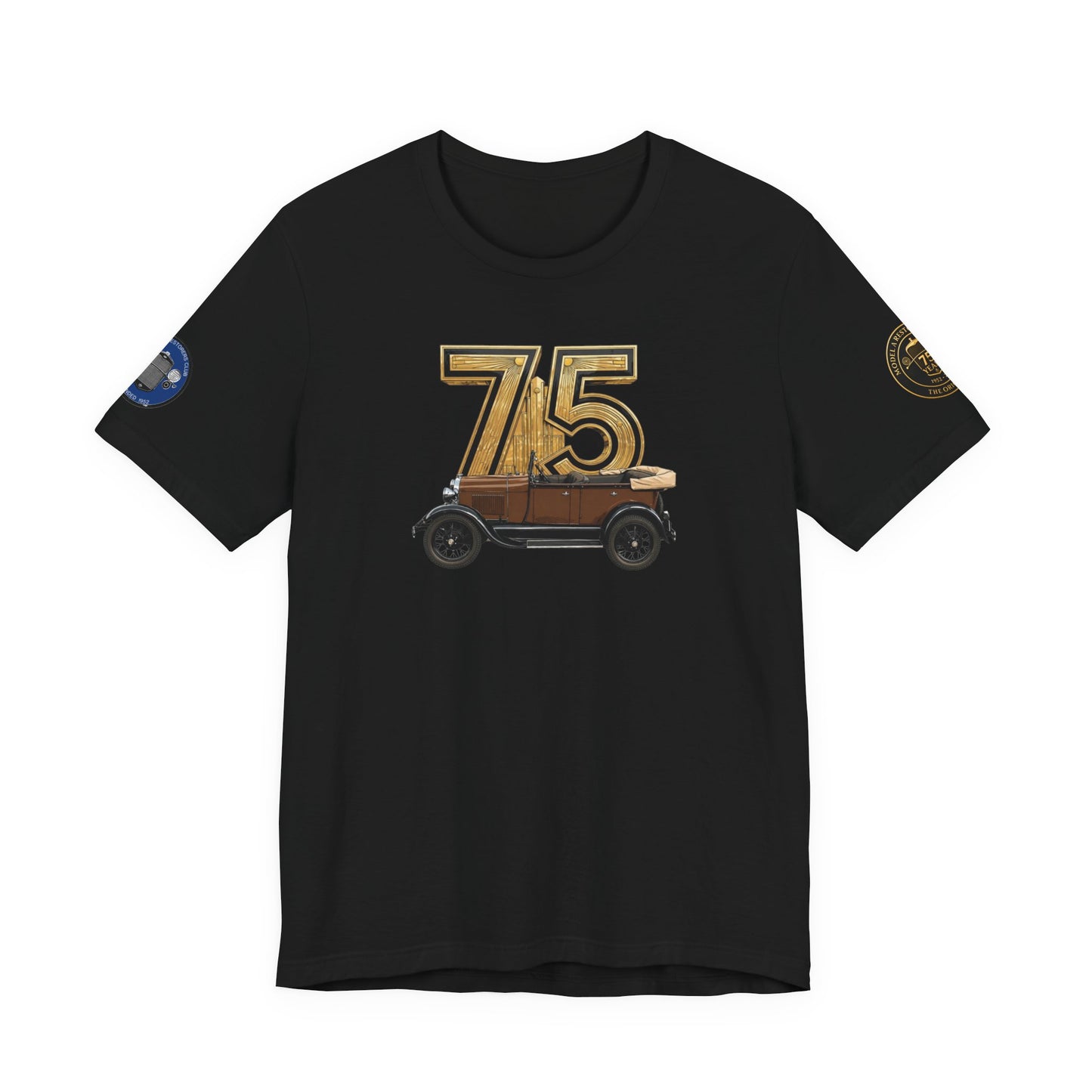 MARC 75th Anniversary Tee with Touring car and MARC logos on both sleeves