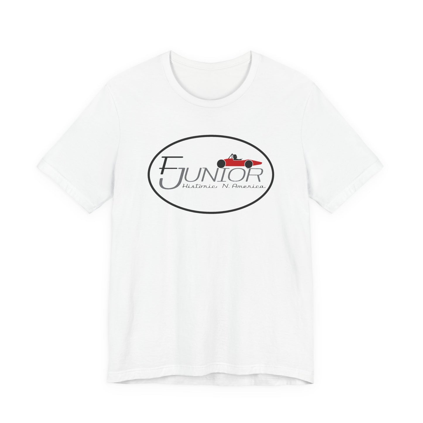 F Junior Historic N. America Racing Logo T-Shirt — Vintage Race Car Graphic Tee