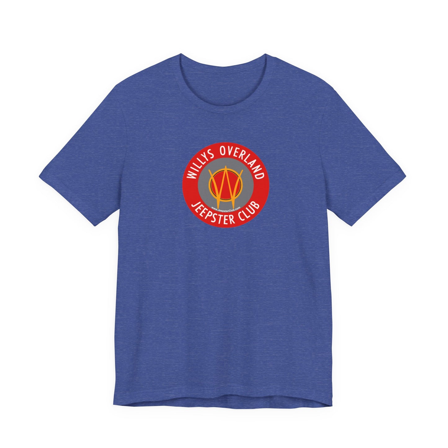 Willys Overland Jeepster Club Graphic Tee - Unisex Jersey Short Sleeve Tee
