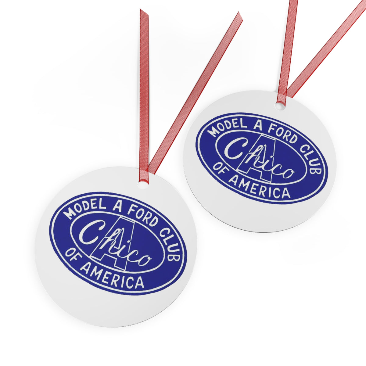 Chico A's Model A Ford Club of America Ornament — Christmas Decoration
